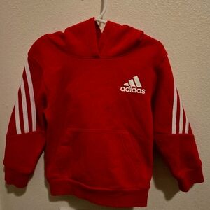 Toddler Adidas Hoodie - 2T Red